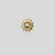 750‰ (18k) yellow gold, pearl