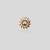750‰ (18k) rose gold, pearl
