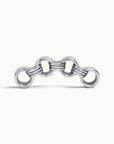BELCHER TRIPLE - 18k White Gold Piercing Stud