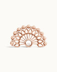 BIG NEKHEKH - Piercing Perle D'eau Douce et Or Rose 18k