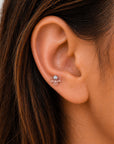 BIG TIZIZWIT - Piercing Perle D'eau Douce et Or Rose 18k