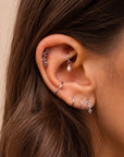 SÉBASTIENNE - Piercing Or Gris 18k