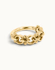 EMELINE - Anneau de Piercing Or Jaune 18k