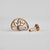 750‰ (18k) rose gold, Pearl