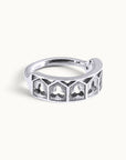 LAHIRE - 18k White Gold Piercing Ring