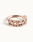 LAHIRE - 18k Rose Gold Piercing Ring