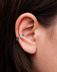LAHIRE - 18k White Gold Piercing Ring