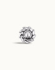 LIL JUDY - Piercing Perle D'eau Douce et Or Gris 18k