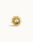 LIL JUDY - Piercing Perle D'eau Douce et Or Jaune 18k