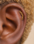 MARINE - Piercing Or Jaune 18k