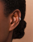 PAUL-BERT - Anneau de Piercing Or Gris 18k