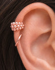 PAUL-BERT - Anneau de Piercing Or Rose 18k