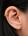 SÉBASTIENNE - Anneau de Piercing Or Jaune 18k