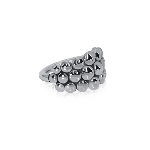 Piercing ring PAUL-BERT 18k palladium white gold