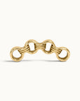 BELCHER TRIPLE - 18k Yellow Gold Piercing Stud