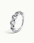 BELCHER TRIPLE - 18k White Gold Piercing Ring