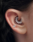 BIG BAYA - Piercing Or Gris 18k