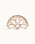 BIG CHARLES - Piercing Perle D'eau Douce et Or Rose 18k