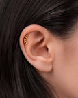 CUBAINE - 18k Yellow Gold Piercing Stud