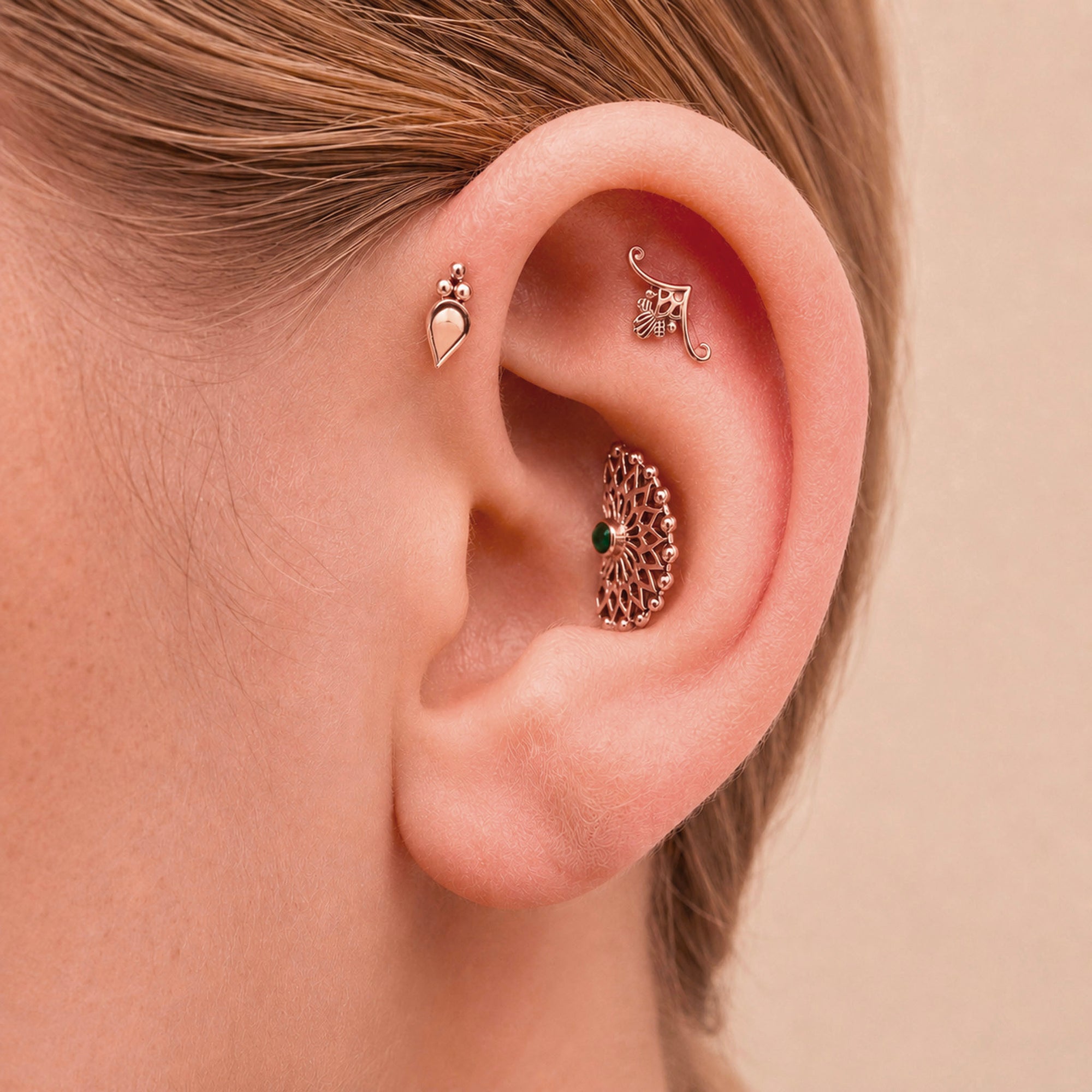 TASSADITH - Piercing Or Rose 18k  
