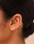 FORÇAT - Anneau de Piercing Or Jaune 18k