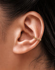 EMELINE - Anneau de Piercing Or Jaune 18k