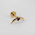750‰ (18k) yellow gold, amethyst