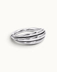 JULES - 18k White Gold Piercing Ring