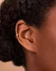 JULES - 18k Yellow Gold Piercing Ring