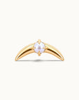 JULIETTE - Piercing Perle D'eau Douce et Or Jaune 18k 