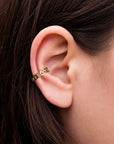 LAHIRE - Anneau de Piercing Or Jaune 18k