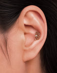 LIL CHARLES - Piercing Perle d'eau Douce et Or Jaune 18k 