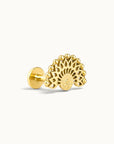 LIL NEKHEKH TEXTURÉ - Piercing Or Jaune 18k 