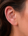 LIL NEKHEKH TEXTURÉ -Piercing Or Rose 18k 