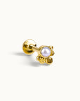LIL TIZIZWIT - Piercing Perle D'eau Douce et Or Jaune 18k