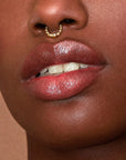 LOUIS FACE - Anneau de Piercing Or Jaune 18k