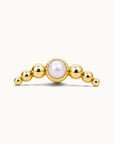 LOUISETTE - 18k Yellow Gold & Fresh Water Pearl Piercing Stud