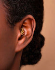 PAUL-BERT FACE - Anneau de Piercing Or Jaune 18k