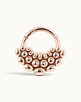 PAUL-BERT FACE - Anneau de Piercing Or Rose 18k