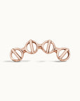 SÉBASTIENNE - 18k Rose Gold Piercing Stud