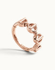 SÉBASTIENNE - 18k Rose Gold Piercing ring