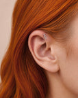 ZOULIKHA - 18k White Gold Piercing Stud