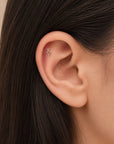 ZOULIKHA - 18k White Gold Piercing Stud