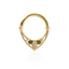 Berber inspired piercing ring 18k yellow gold